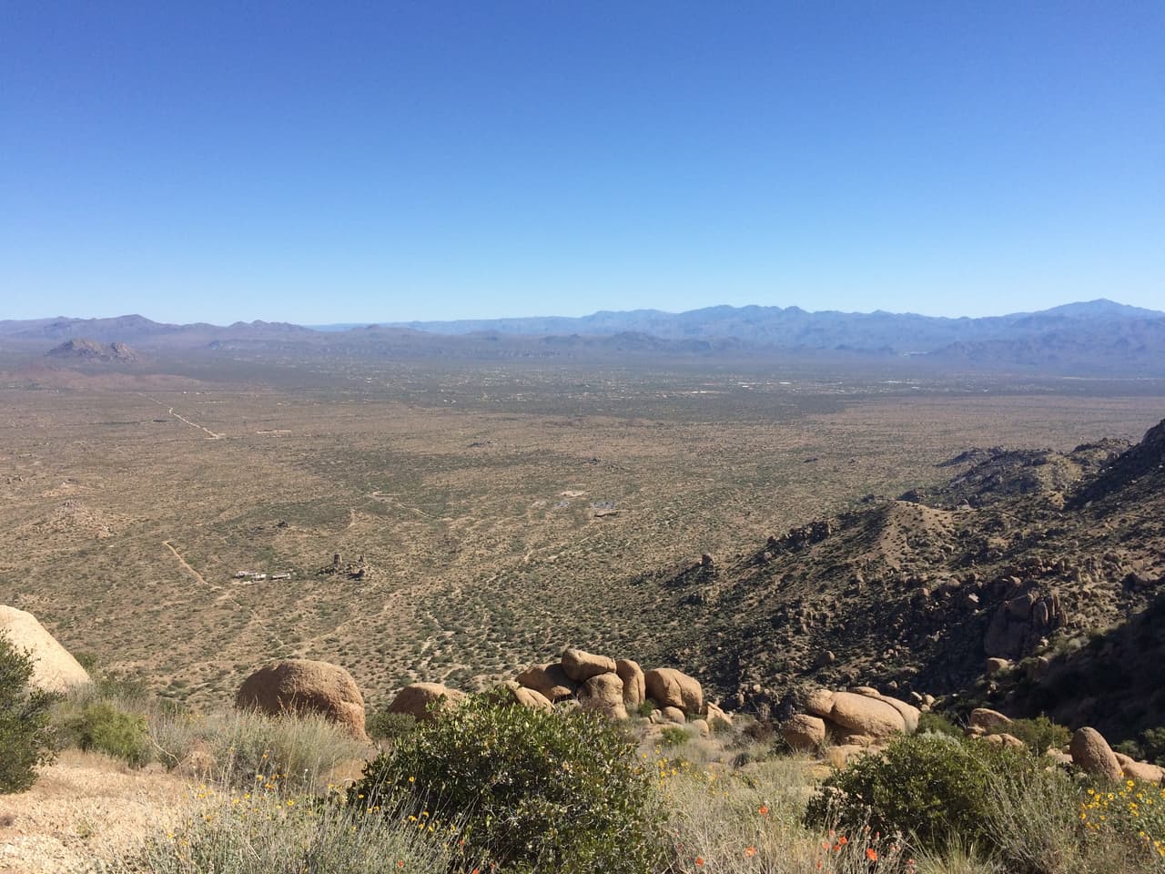 Las vistas de la ciudad son panorámicas.