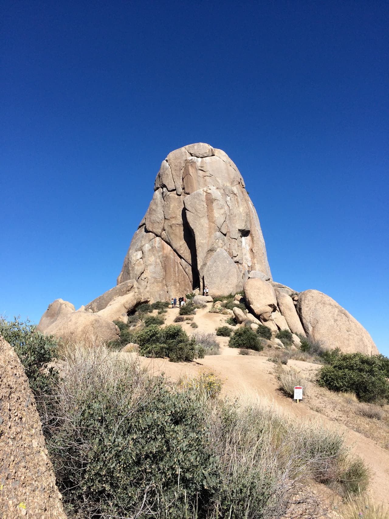 El "Tom's thumb trail" es uno de los muchos excelentes senderos dentro del McDowell Sonoran Preserve de Scottsdale.