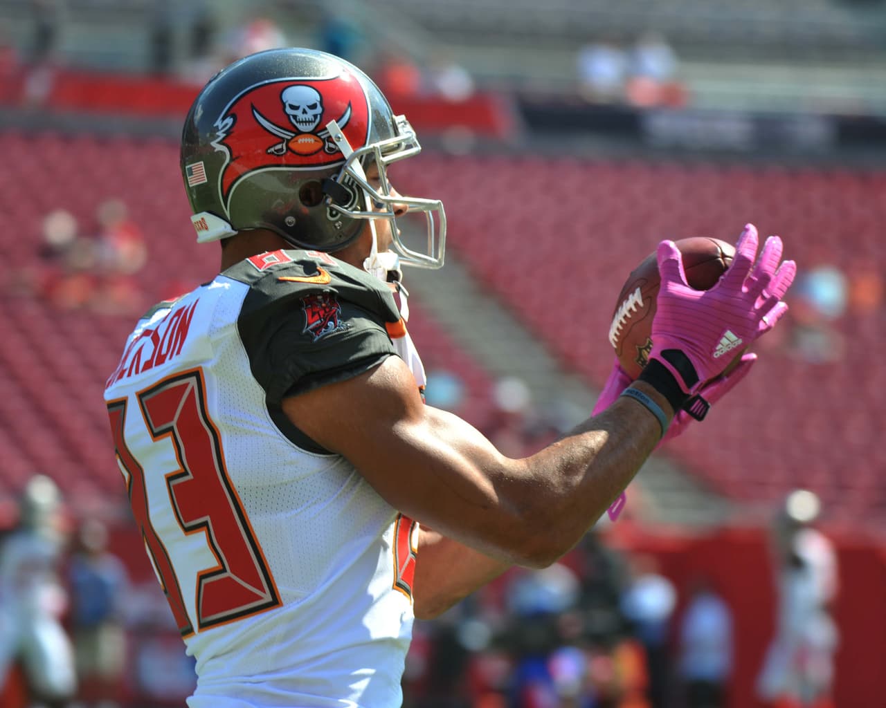 Vincent Jackson de los Tampa Bay Buccaneers podría quedar fuera el resto de la campaña