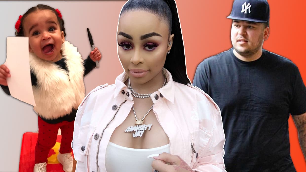 Una furiosa Blac Chyna reacciona violentamente con un carrito de bebé durante un incidente en Six Flags
