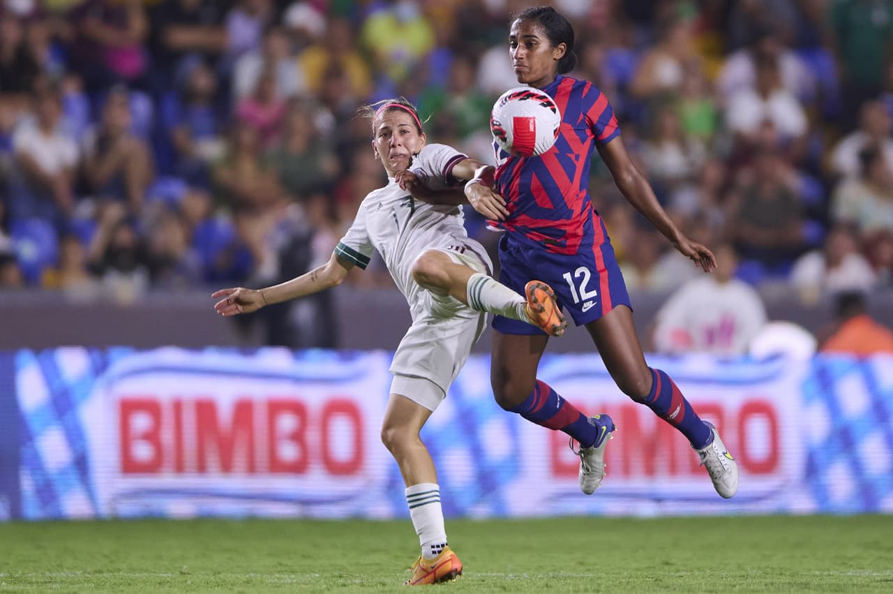 México cayó ante Estados Unidos, en lo que fue la tercera derrota en el Premundial Femenil de la Concacaf.