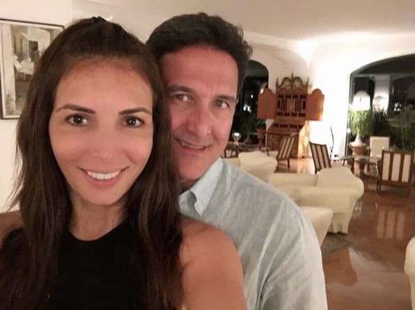 Así de felices y enamorados durante unas románticas vacaciones por Italia.