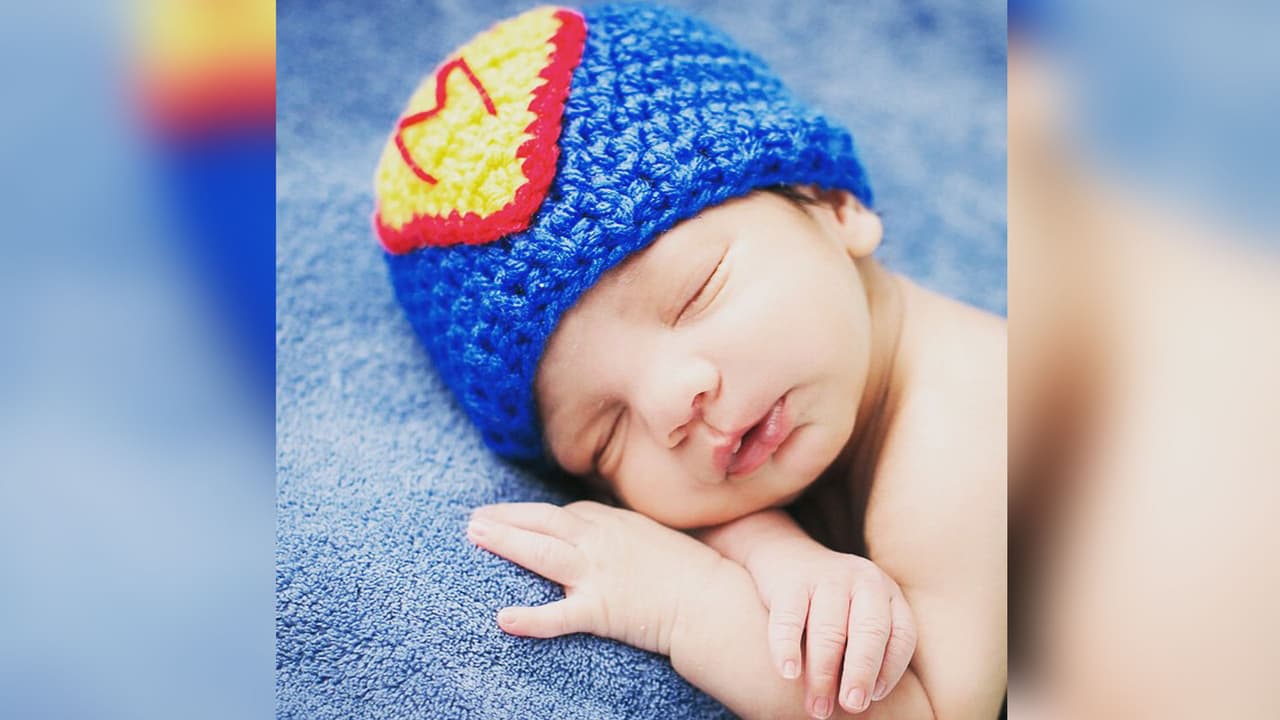 Alejandra presentó a Matteo.