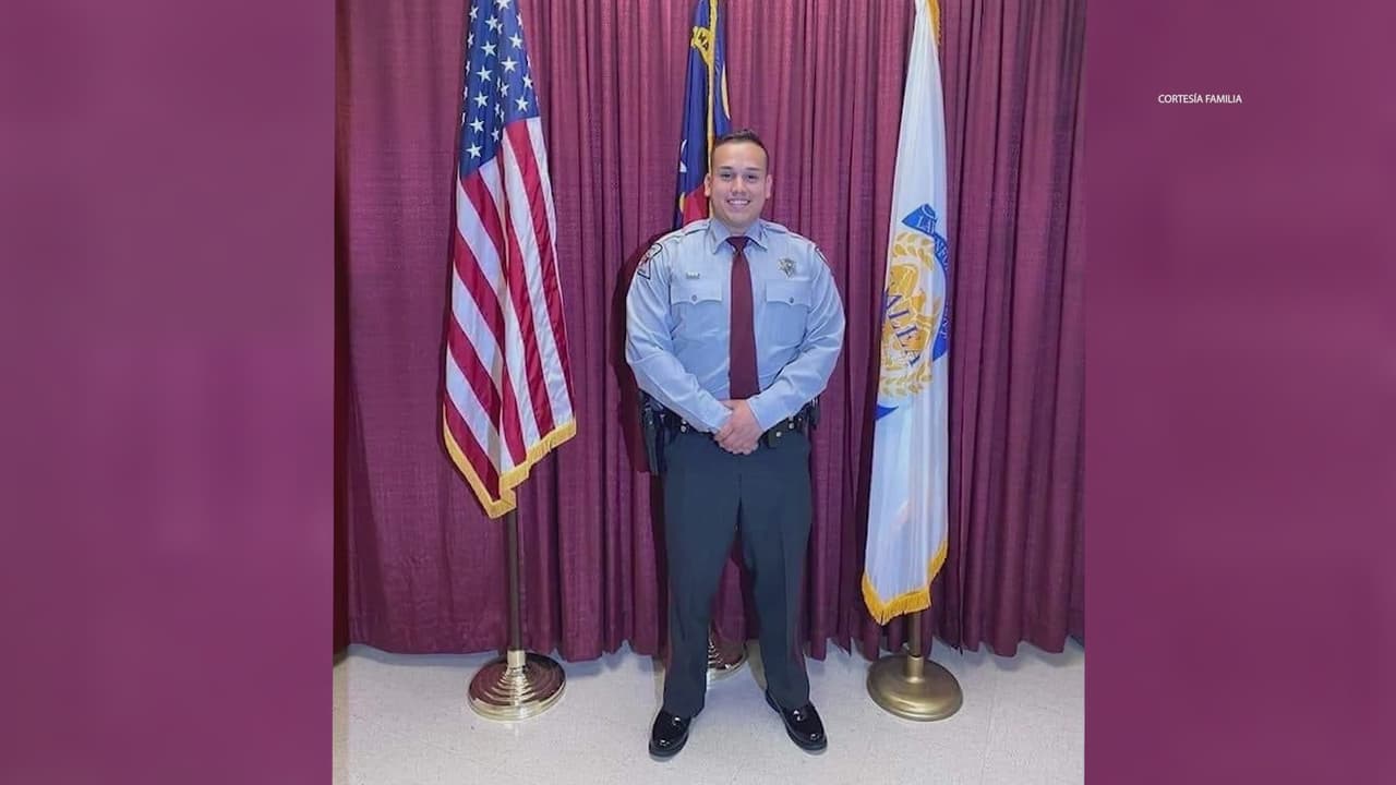 Preparan funerales del oficial hispano Oscar Yovani Bolaños que murió atropellado en Cumberland, planeaba casarse en junio de 2023