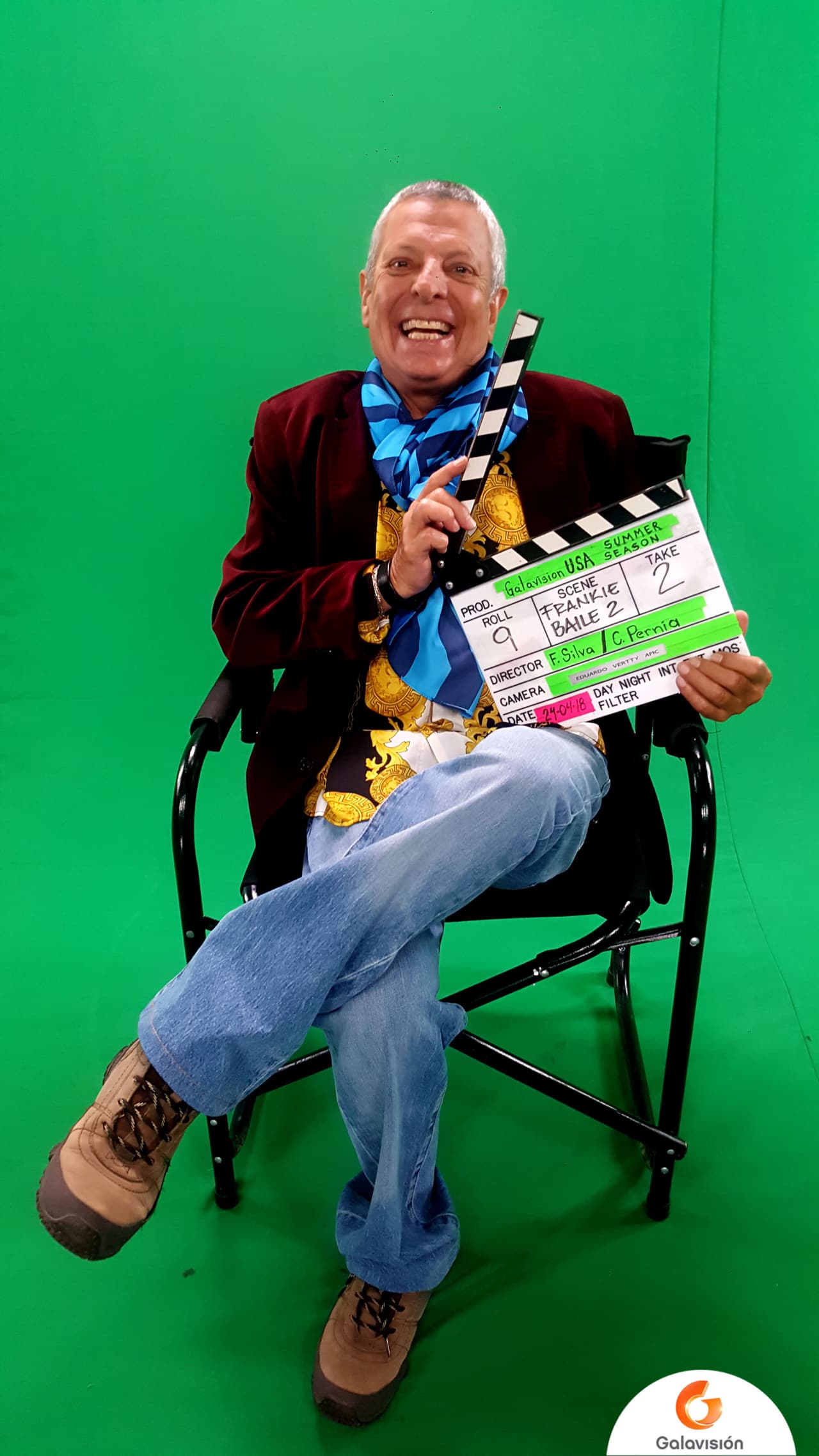 Frankie Rivers mostró su pasión por la actuación en los promocionales para Galaverano Total.