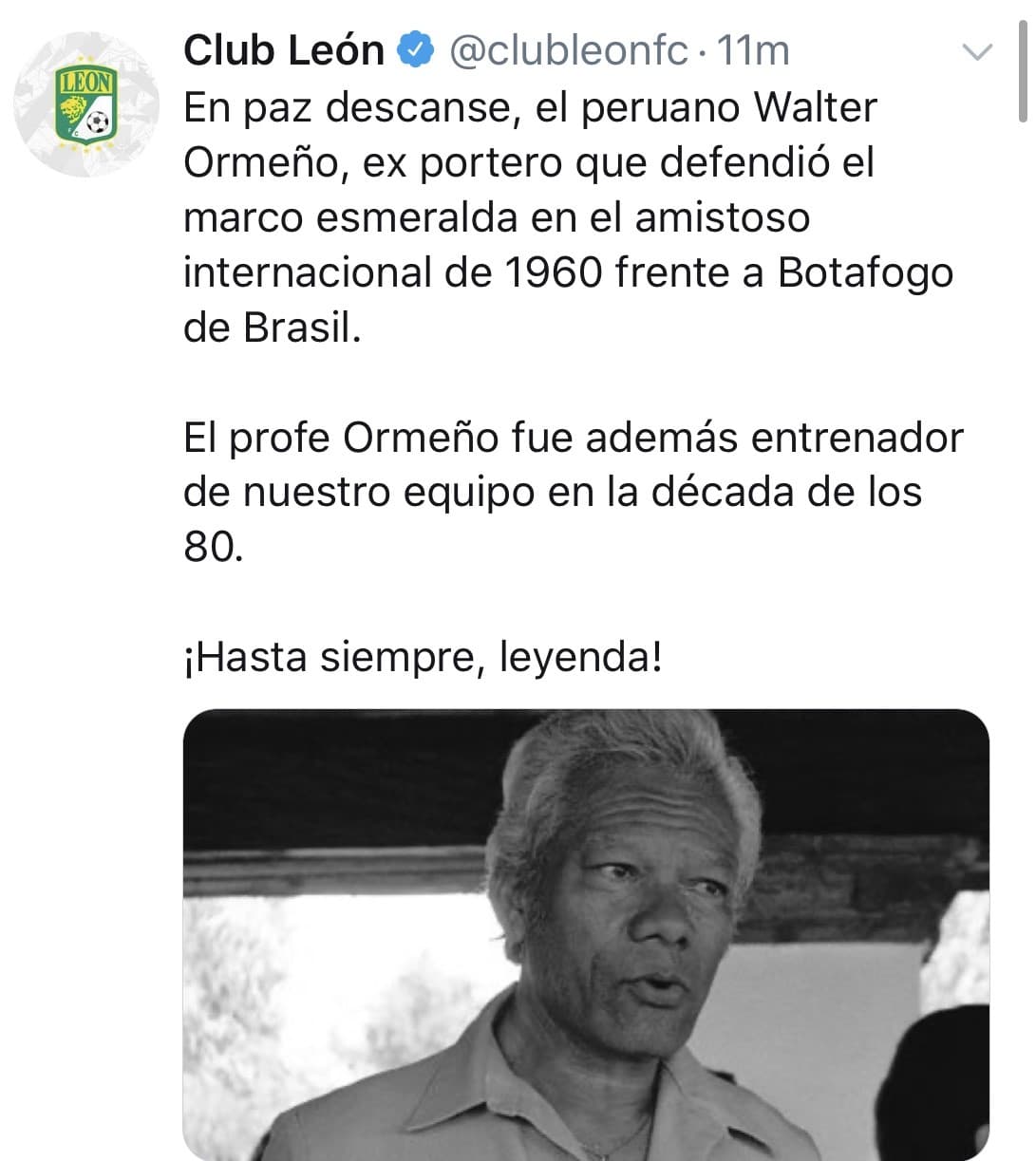 El extécnico de los cuatro grandes del futbol mexicano falleció este sábado 4 de enero a sus 93 años.