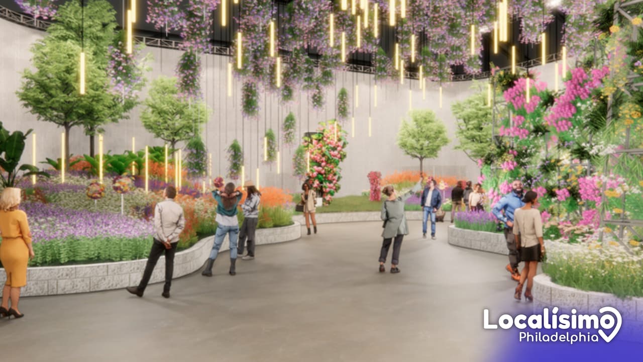 Philadelphia Flower Show presenta "The Garden Electric", la exhibición de jardines más grandes de Estados Unidos 

