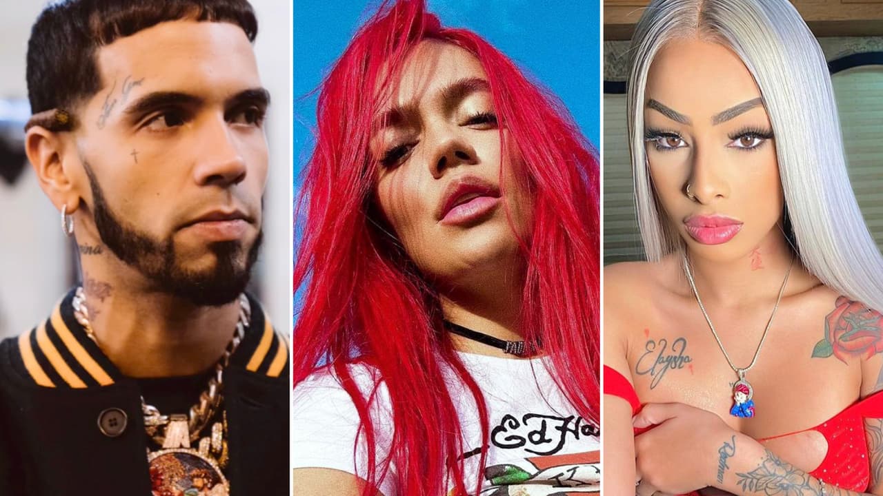 Anuel pone como ejemplo a Karol G de una buena relación al anunciar su separación de Yailin