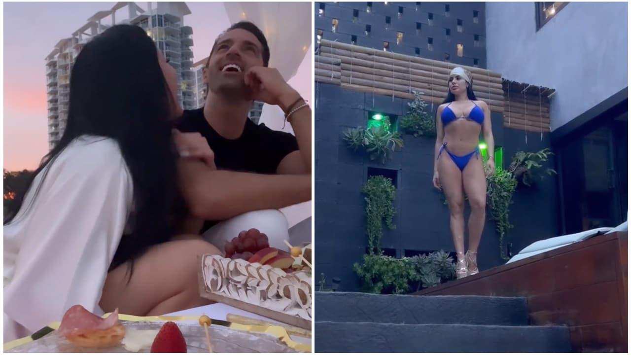 Toni Costa defiende a su novia de los “ardidos” que hablan “porquerías” de ella tras posar en bikini