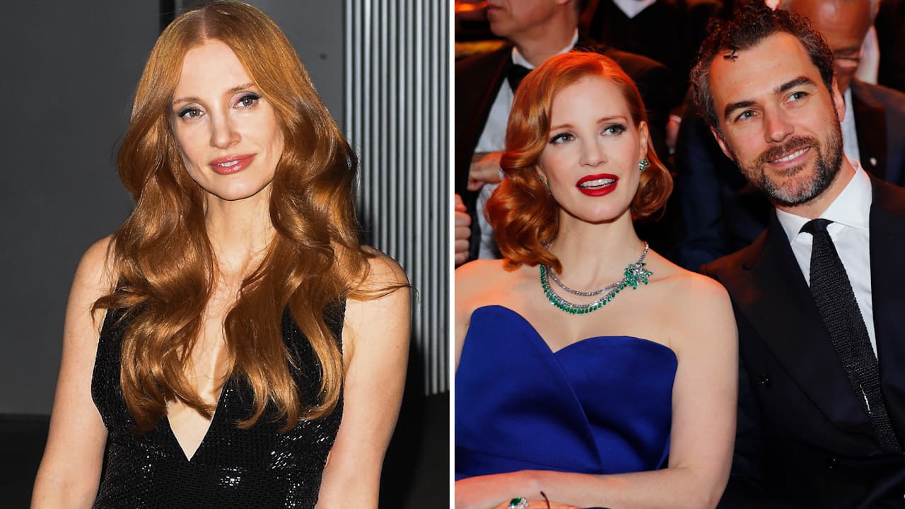 Jessica Chastain no creía en el matrimonio y acabó casándose con un royal: la historia de su amor secreto
