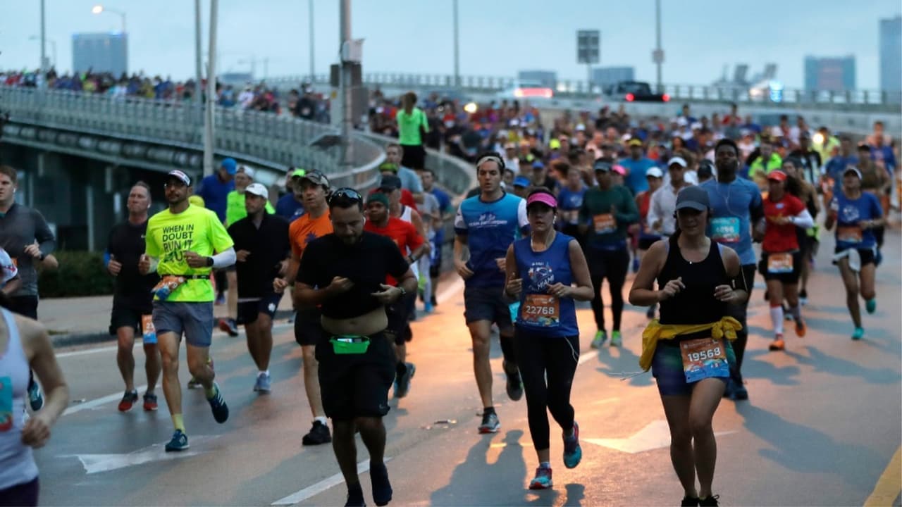 Cancelan por primera vez en su historia el Maratón de Miami 
