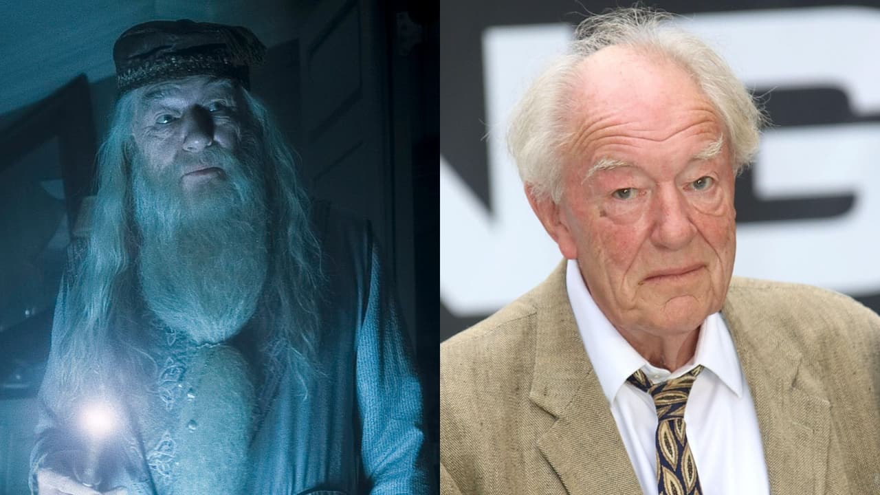 Michael Gambon fue el segundo en interpretar a Dumbledor.