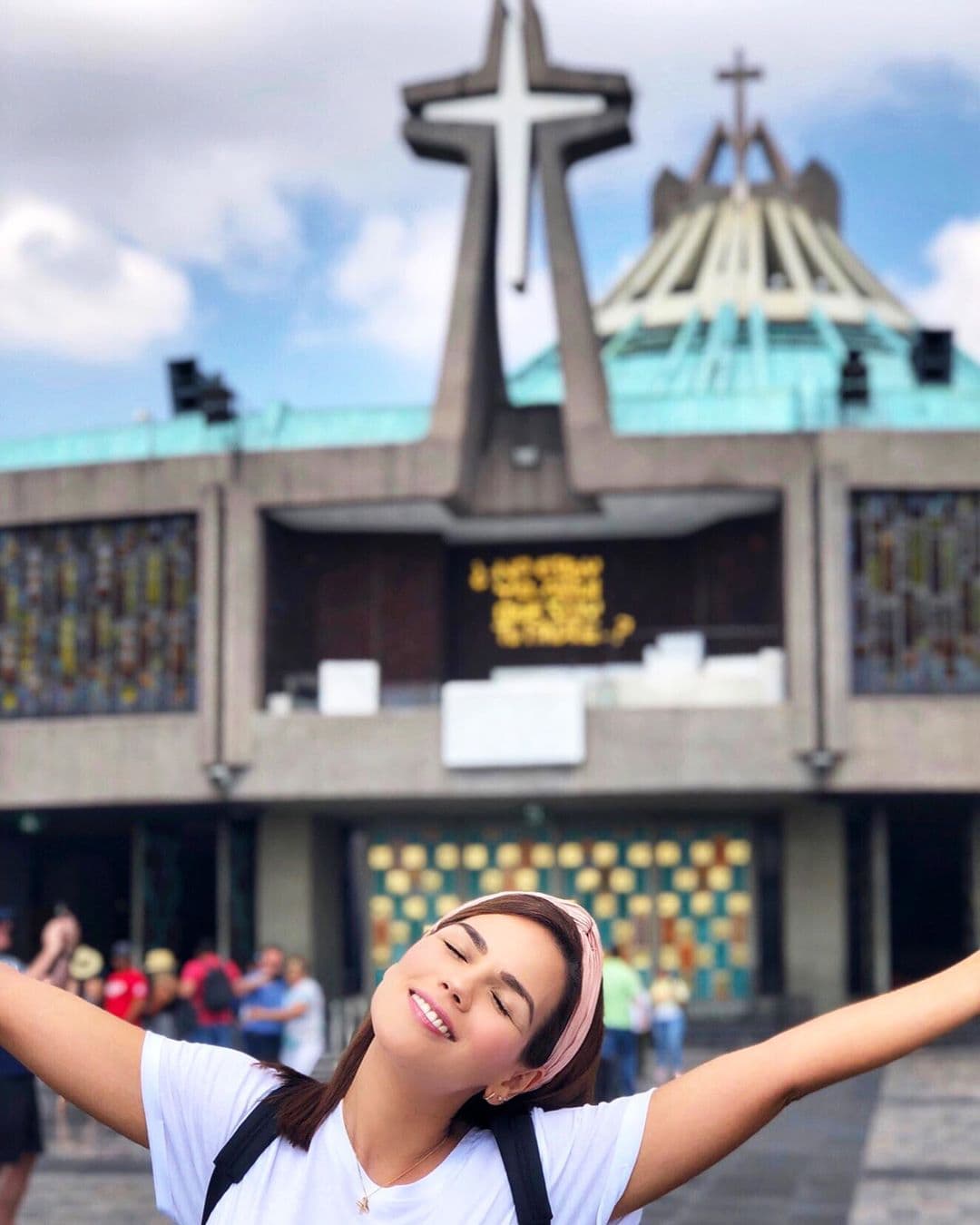Una de ellas fue cuando visitó la Basílica de Guadalupe en la Ciudad de México, a principios de septiembre.