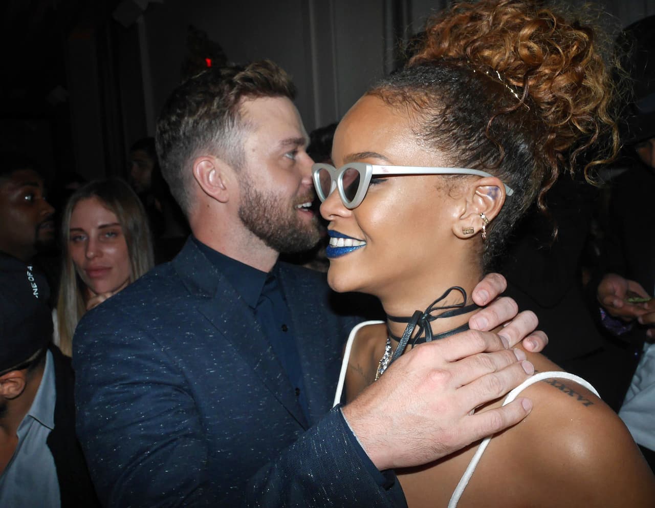 Y claro, a ella le fascinó hacer de su noche una de las mejores.