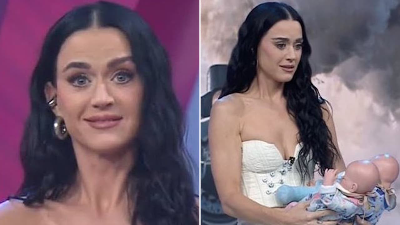 Katy Perry se vuelve viral por sus gestos en un show mexicano, ¿estaba incómoda?