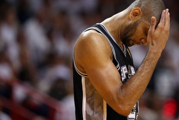 Los Spurs acabaron perdieron el juego 103-84.