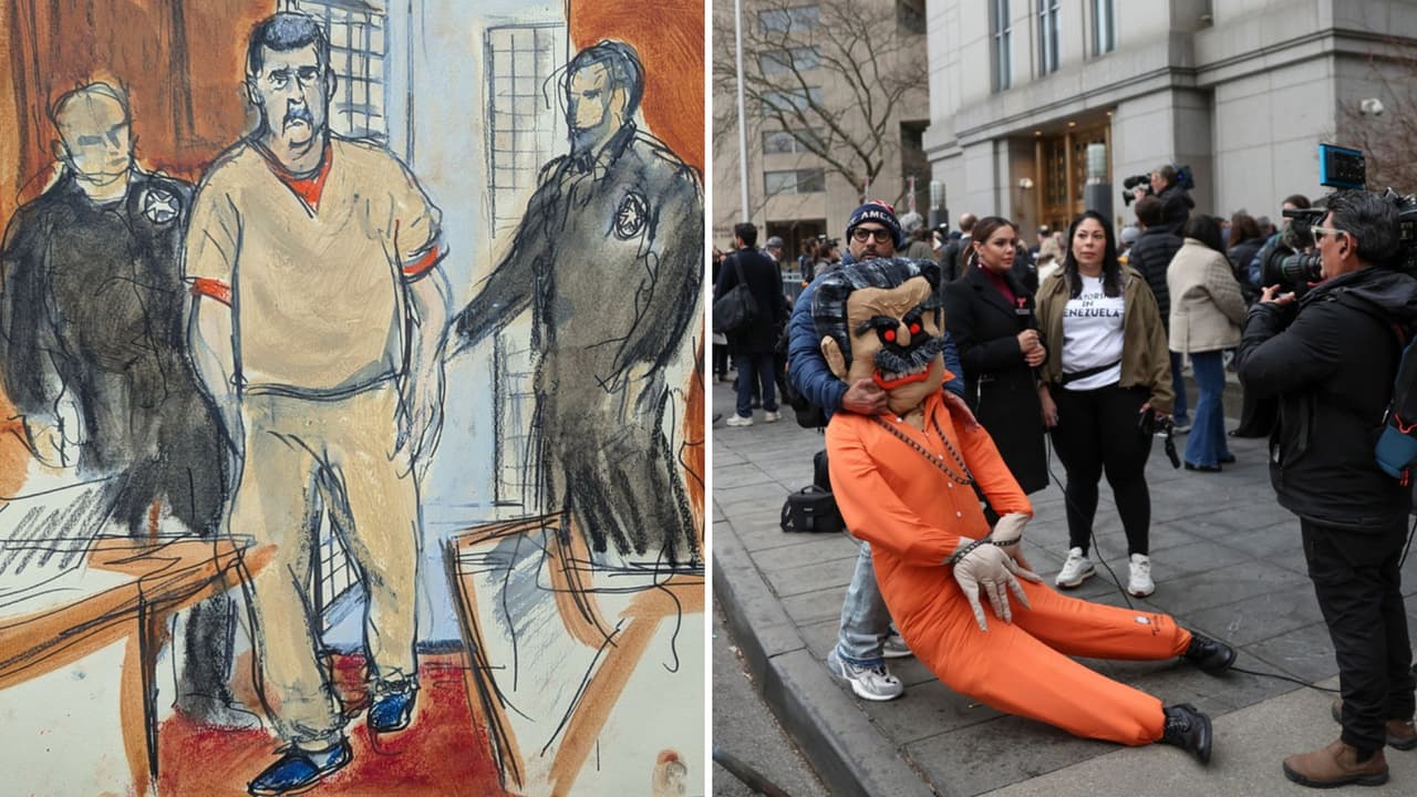 Comparece Nicolás Maduro en Nueva York: ¿puede usar dinero de Venezuela para pagar su defensa?