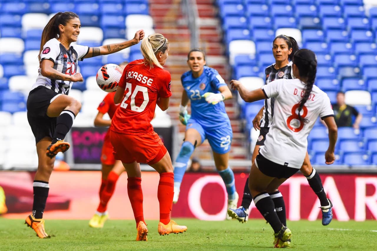 Canadá no permitió que Costa Rica diera la sorpresa y las venció 2-0 en el Estadio BBVA de Monterrey para así sellar su pase a Semifinales del Clasificatorio Femenil Concacaf W con paso perfecto.