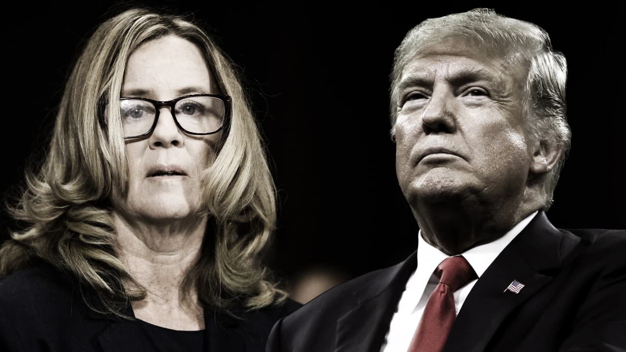 Las dos caras de Trump sobre la acusación de Ford contra Kavanaugh