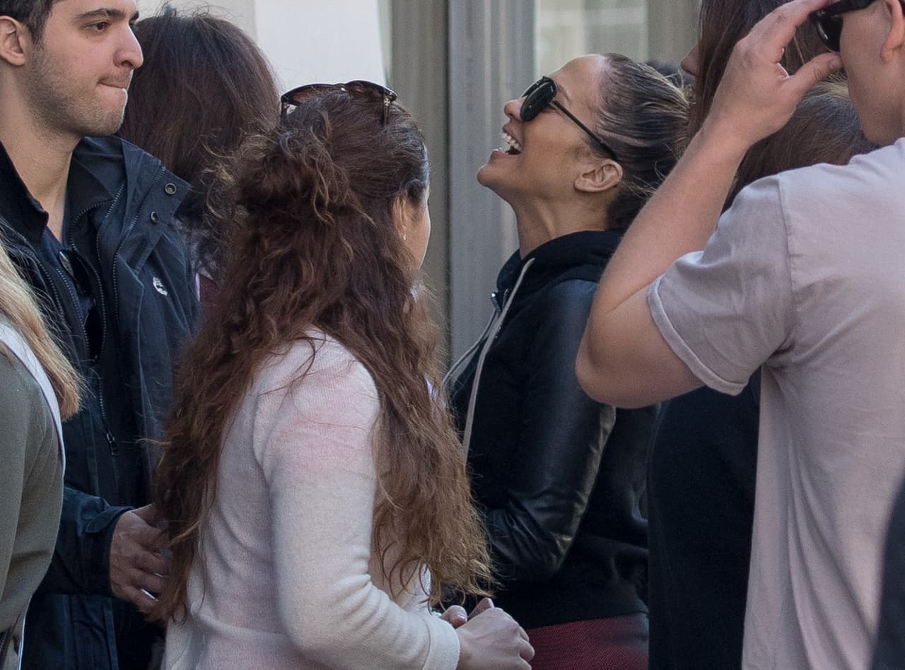 Pero estaba de muy buen humor.