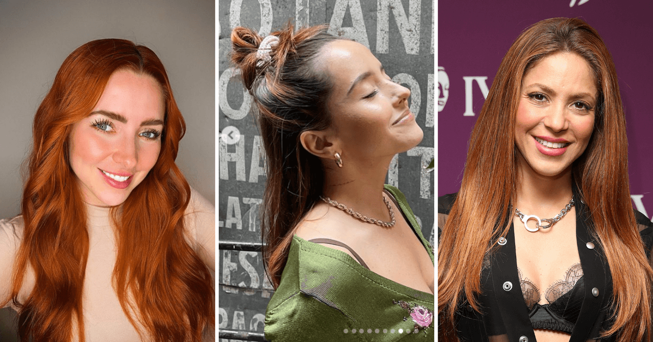 Famosas con el cabello cobrizo