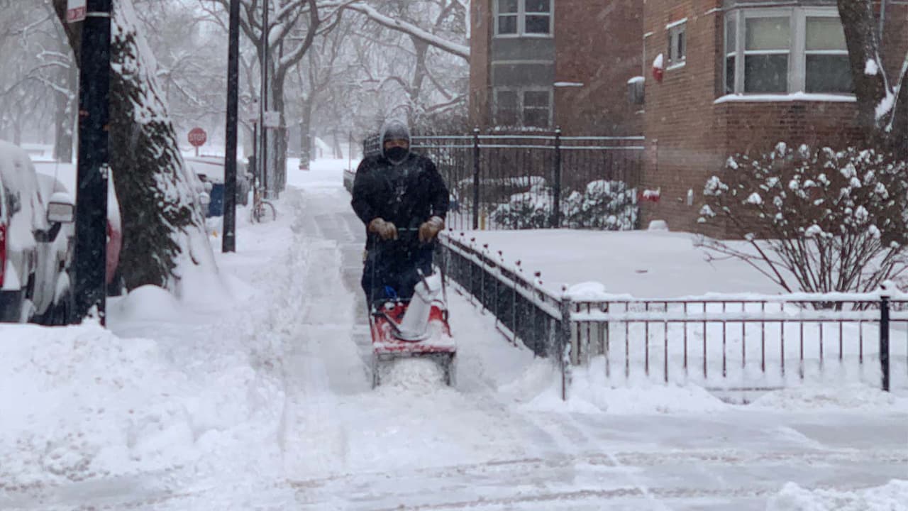 Alerta invernal: después de la tormenta en Illinois