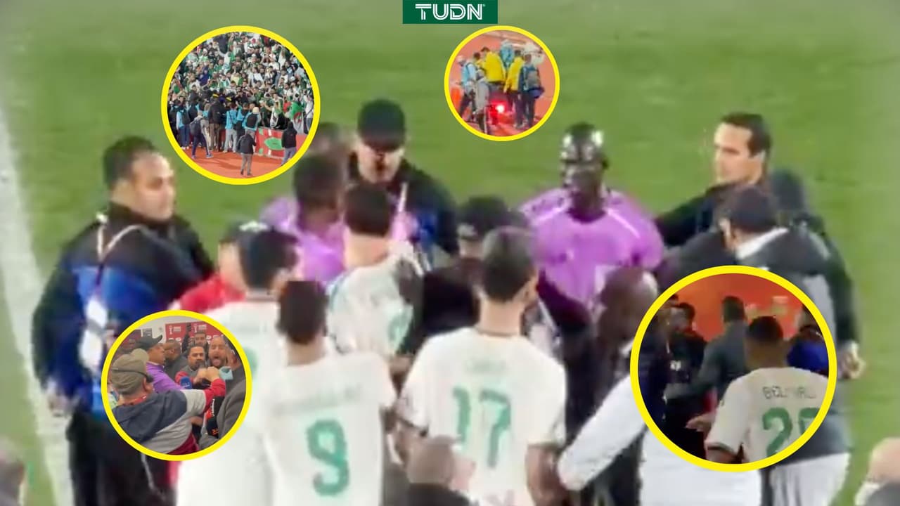 Zidane encabeza bronca tras eliminación de Argelia en Copa Africana