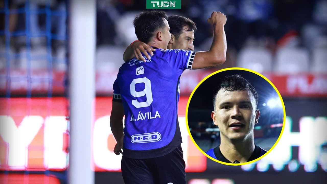 Alí Ávila dedica los goles con los que Querétaro derrotó a Pachuca