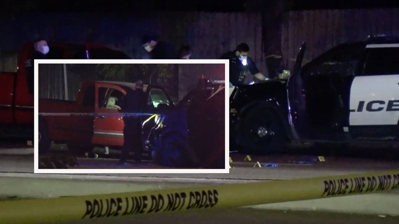 Arrestan a sospechoso de disparar con un rifle AK-47 contra varios policías de Houston durante una persecución