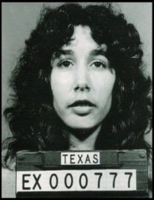 Karla Faye Tucker fue ejecutada el 3 de febrero de 1998 por inyección letal. Estuvo en el corredor de la muerte por 14 años. Foto tomada de Murderpedia.