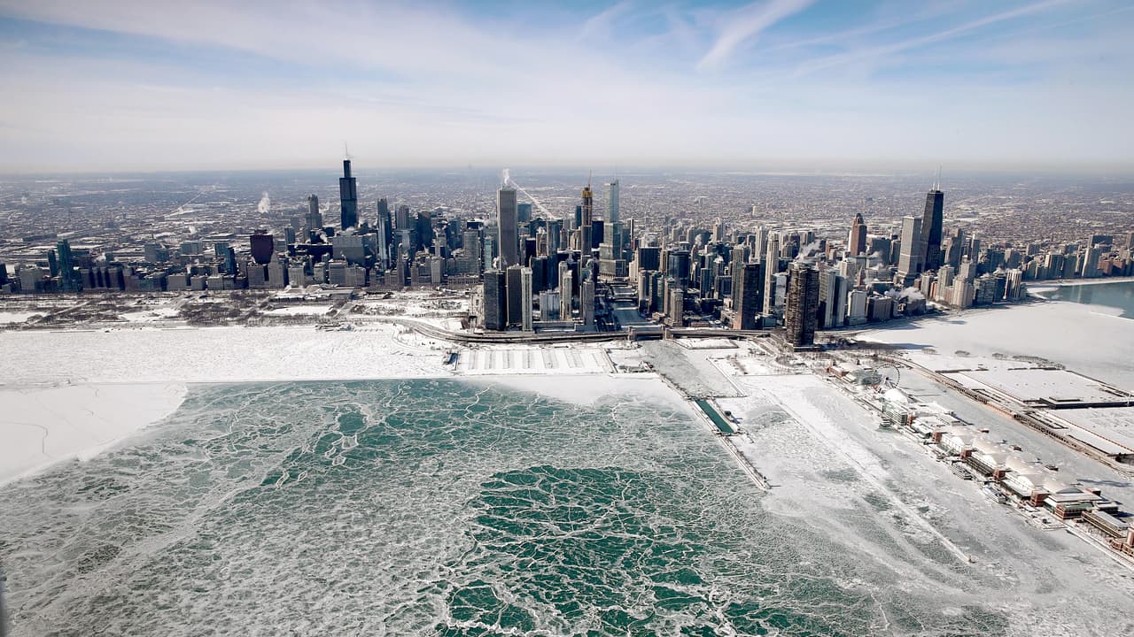 Chicago, Minneapolis y Detroit, las más afectadas por el vórtice polar (fotos)