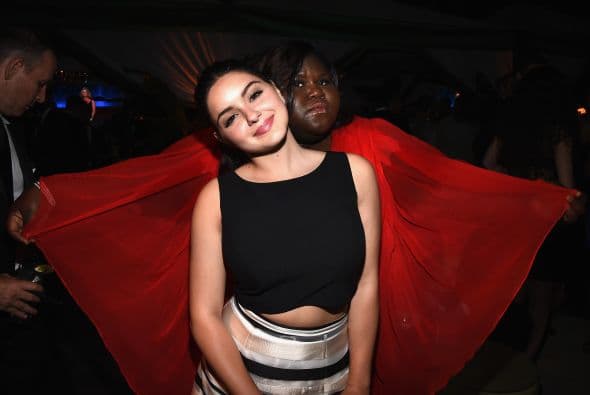 Gabourey Sidibe hizo 'photobomb' a Ariel Winter.