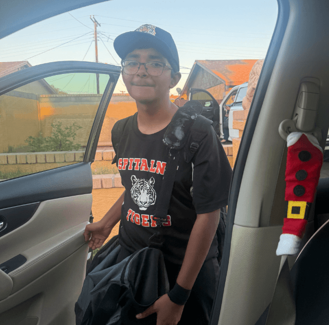 "Raymon Vargas es mi nieto. Él 
<b>es un niño muy inteligente y protector de su familia</b>. Le deseo 
<b>que sus sueños se realicen</b>", escribió con orgullo su familiar.