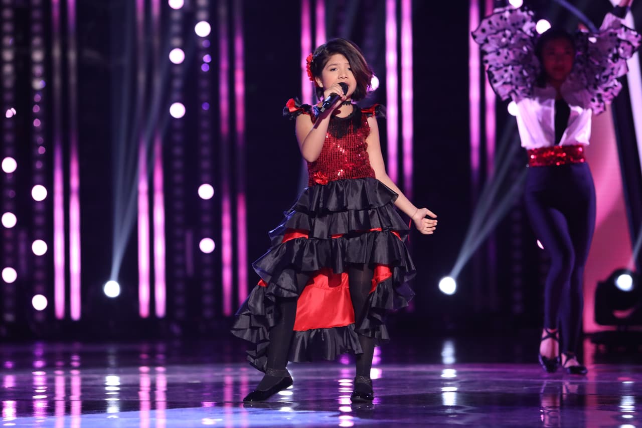 Hadasha tiene un estilo único a la hora de cantar y en esta ocasión trató de no defraudar a los jueces durante su interpretación. 
<b><a href="http://www.univision.com/shows/pequenos-gigantes/hadasha-se-puso-flamenca-con-la-malquerida-video" target="_blank">Mira aquí la presentación</a></b>