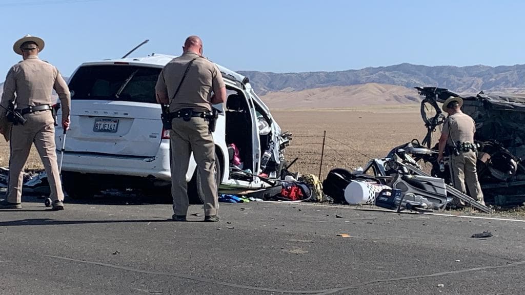 Reportan varios muertos tras accidente en el condado de Fresno 