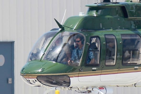 Esa vez tuvo ayuda de otro piloto profesional.