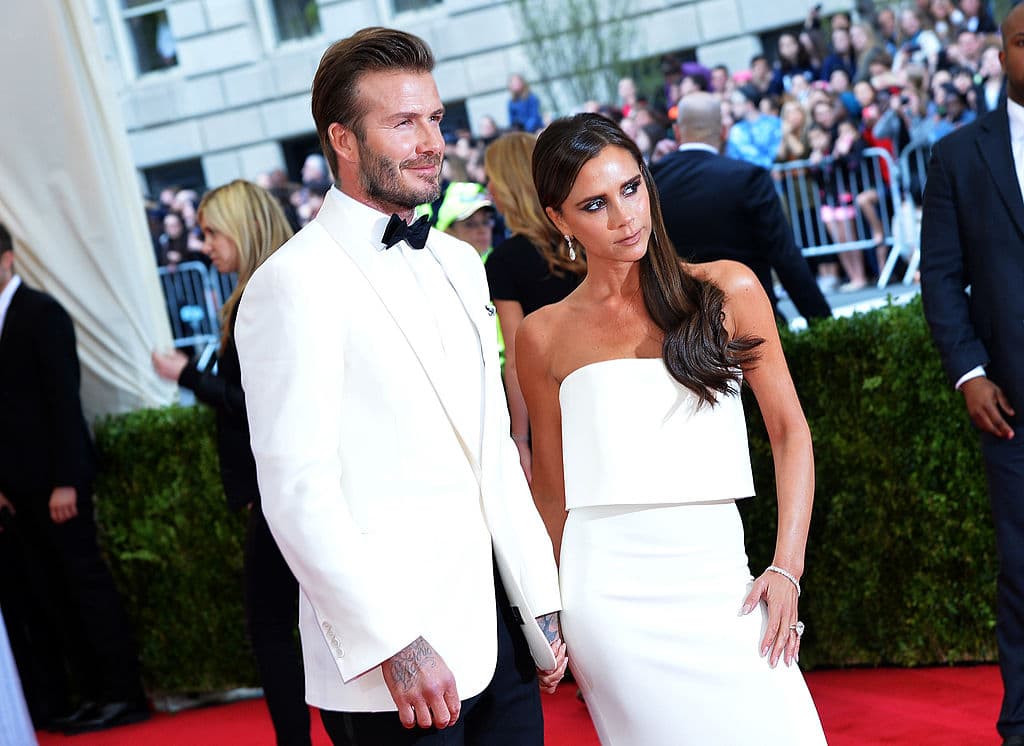 Victoria y David Beckham, pareja icónica en su país y en todo el mundo.