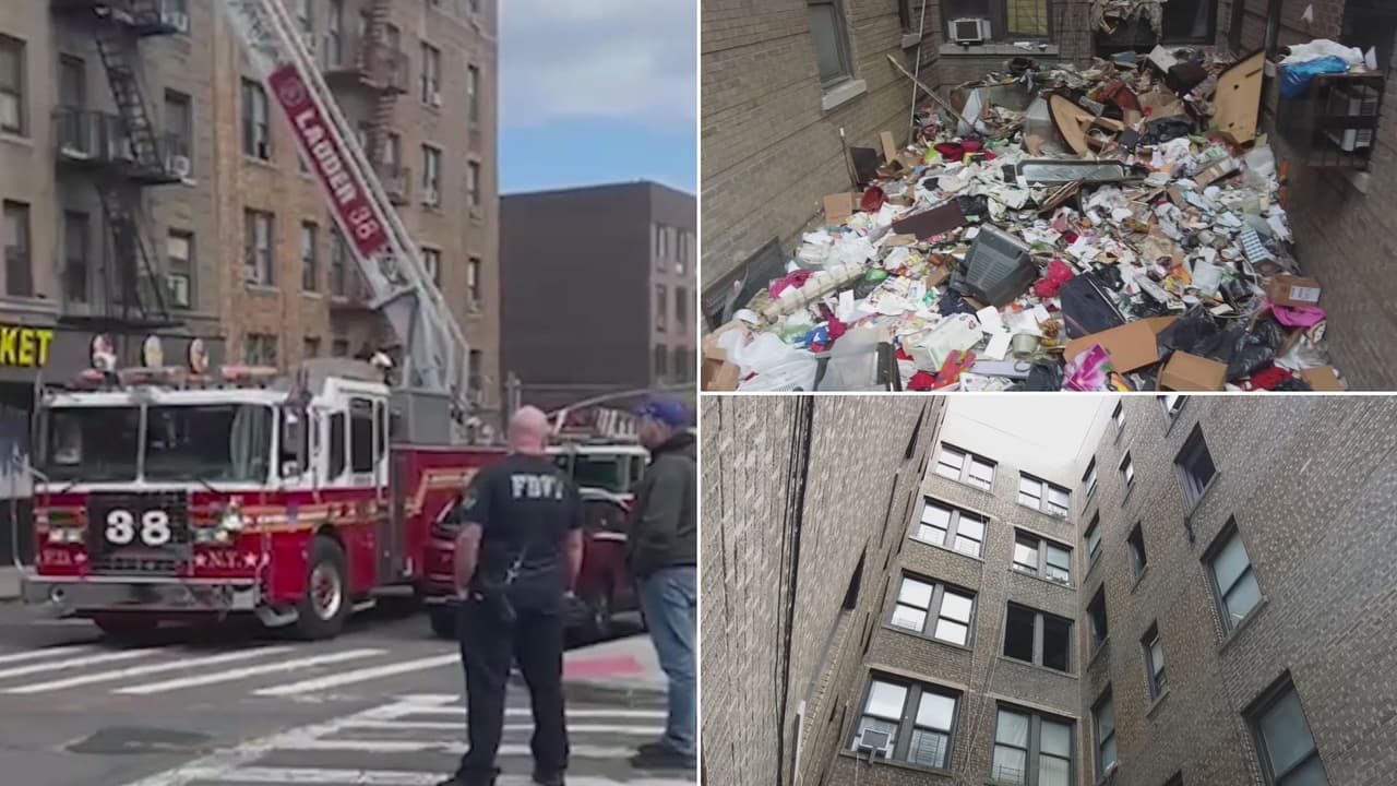 Rescatan a mujer de apartamento en llamas en el Bronx; indagan si acumulación causó el fuego
