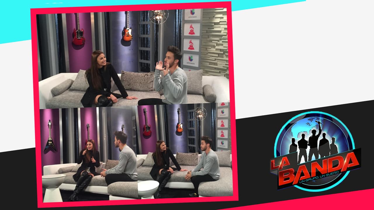 Nastassja Bolívar, digital host de La Banda, entrevistó a todos los artistas.