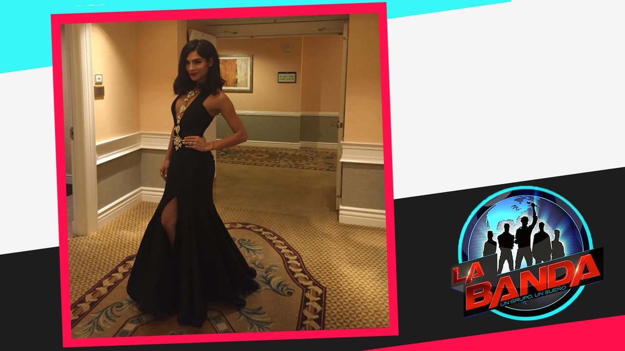 Alejandra compartió su estilo desde el lobby del hotel.