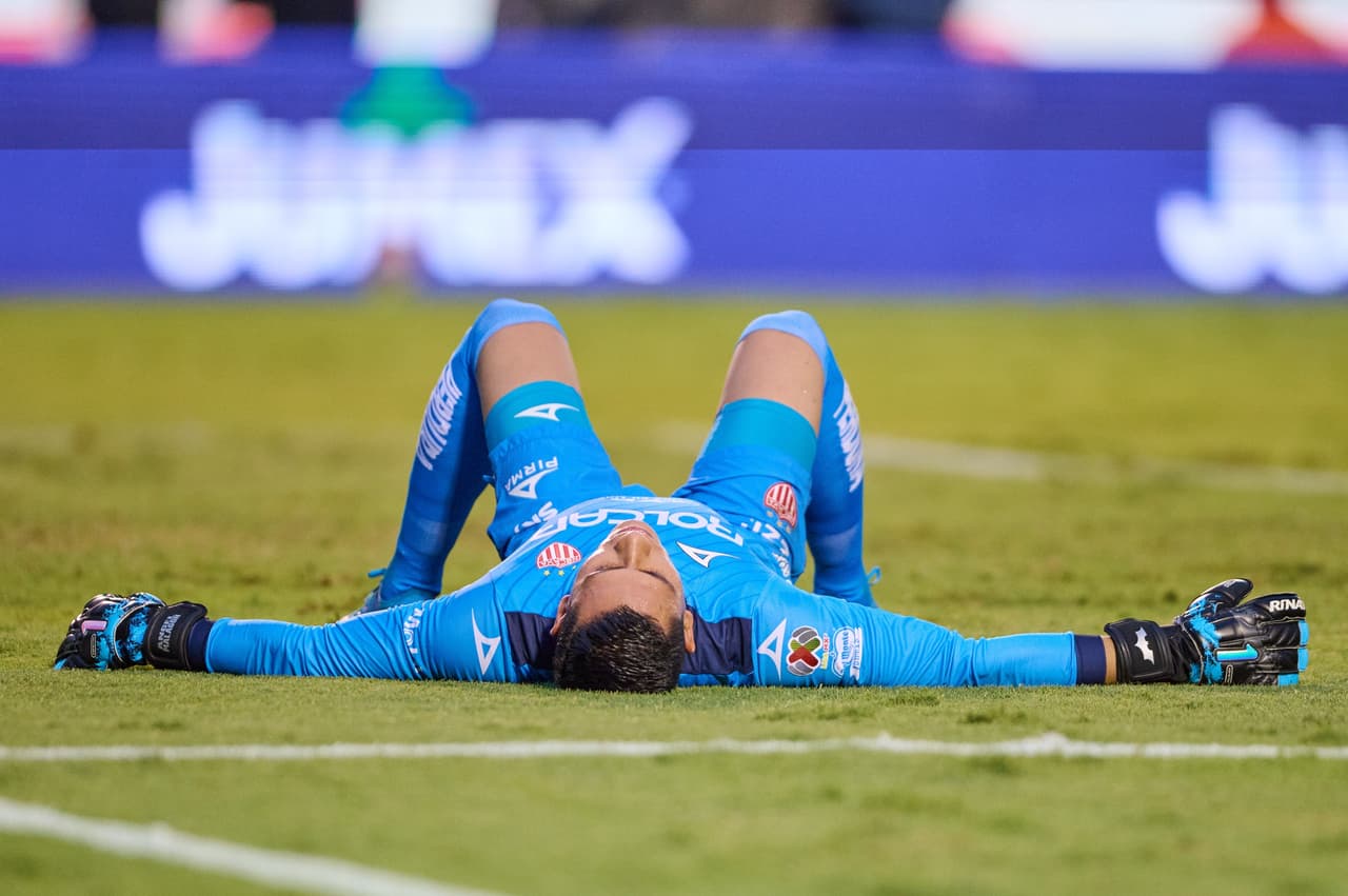 Luis Malagón, arquero del cuadro hidrocálido, fue la gran figura del partido.