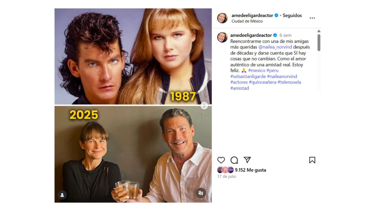 Así lucen los villanos de Quinceañera 38 años después.