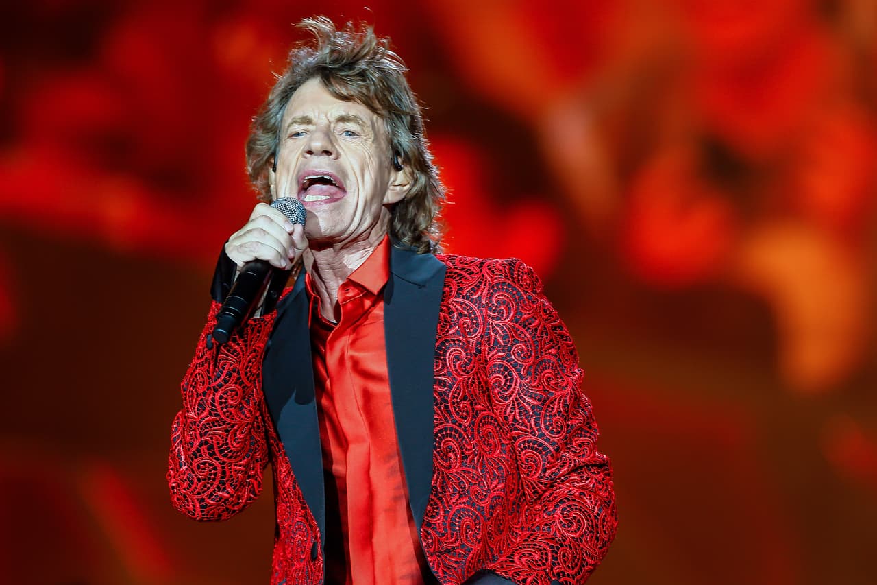 GREAT-GRANDFATHER MICK JAGGER BECOMES A DAD FOR THE EIGHTH TIME