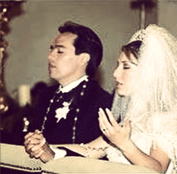 Priscila Camacho y Gustavo Ángel Alba se unieron en matrimonio el 27 de diciembre de 2001, en Monterrey, Nuevo León.