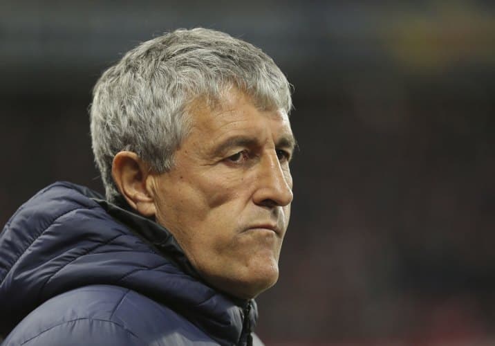 Quique Setién se defiende y resta importancia al gesto de Messi 