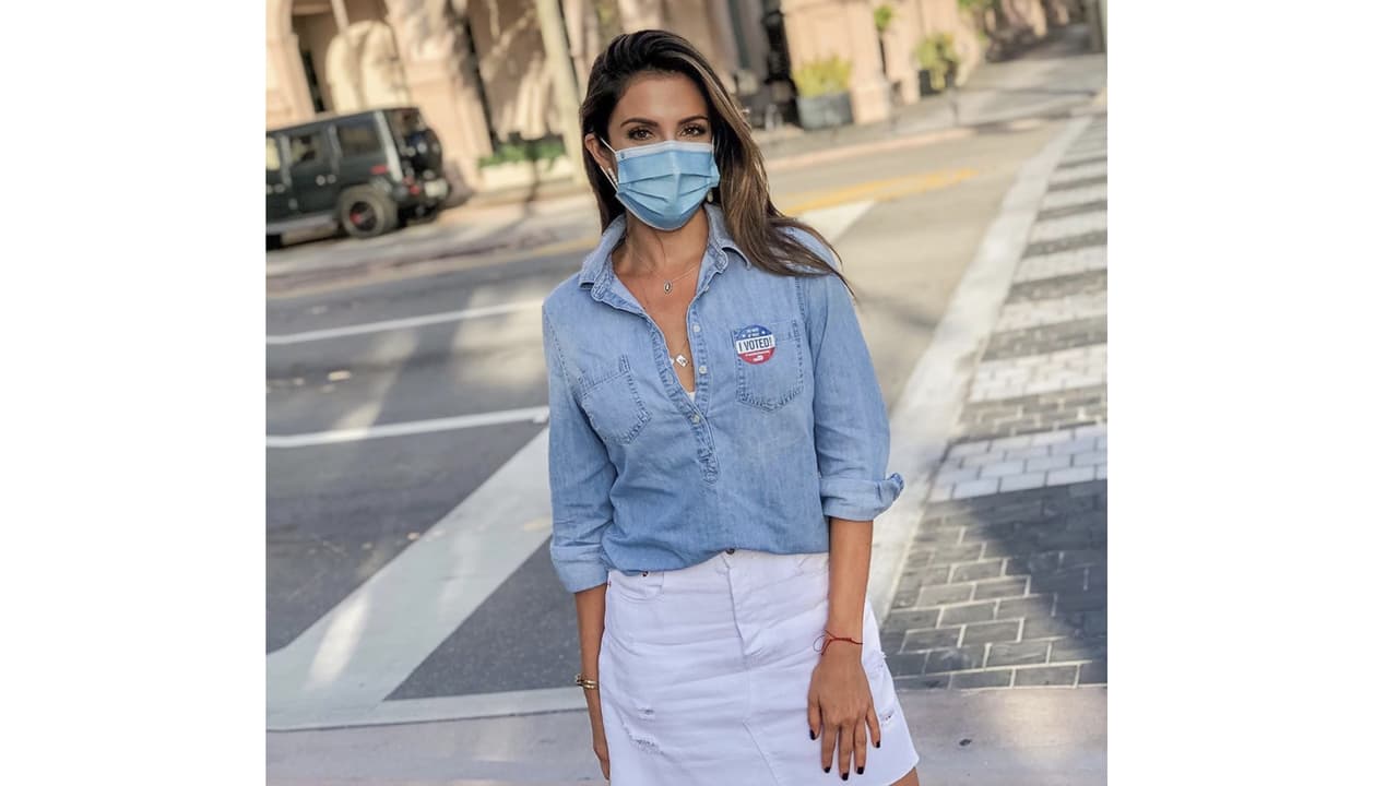 Maity Interiano, periodista de Despierta América, también compartió con sus seguidores de Instagram que votó en persona, de forma anticipada, justo una semana antes del 3 de noviembre. Evitó hacer una larga fila para ejercer su derecho y lo hizo de manera segura en medio de la pandemia de covid-19.