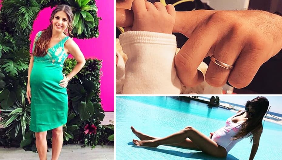 Michelle Renaud es una mamá feliz y enamorada