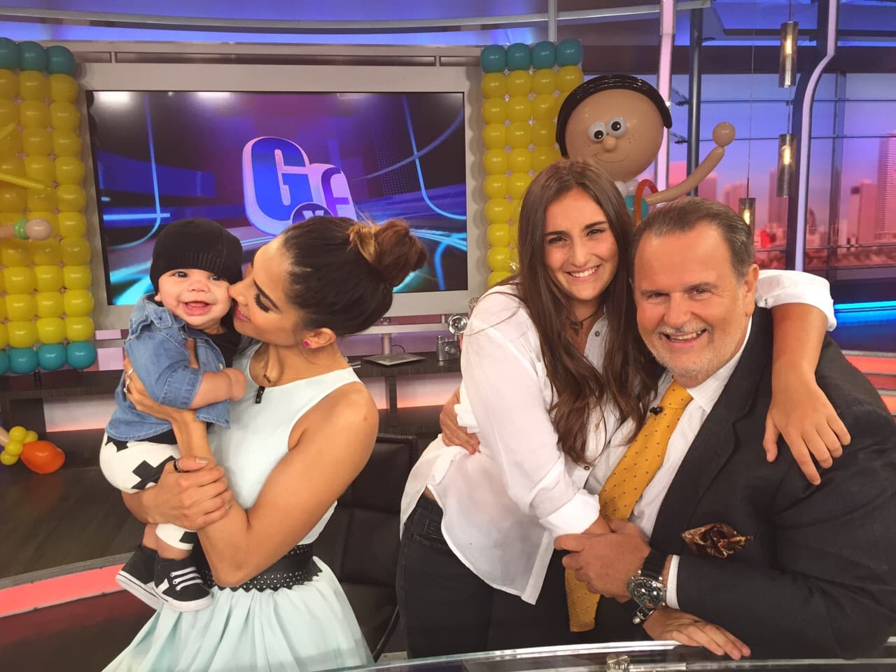 Se notaba que todos estaban muy contentos por esta visita.