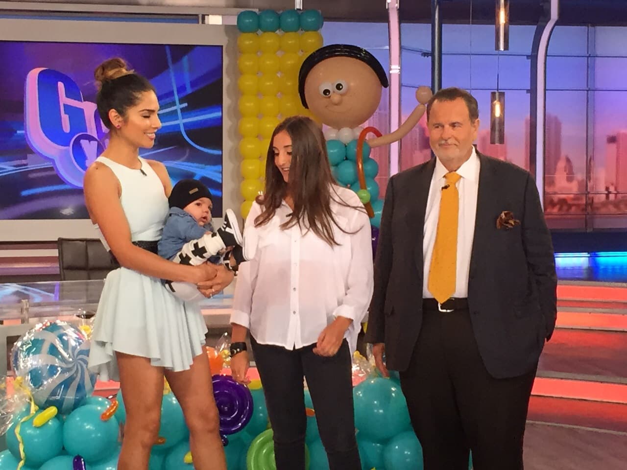 Ale dijo que lo llevaba con un gorro porque hacía mucho frío.