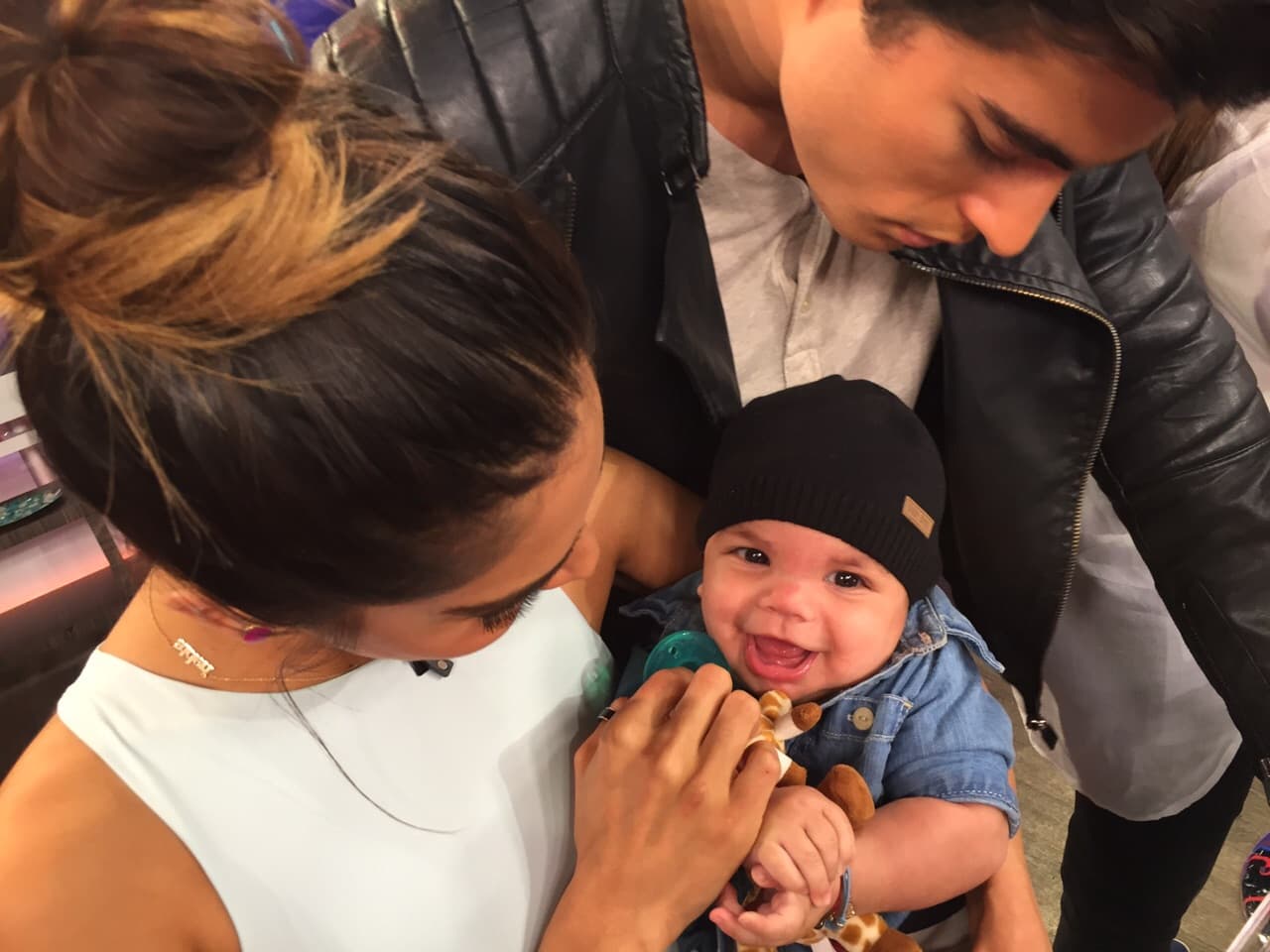 Danilo tampoco pudo quedarse fuera de la fiebre de Matteo.